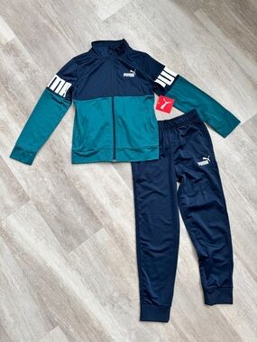 PUMA 2 pc kids Tracksuit set